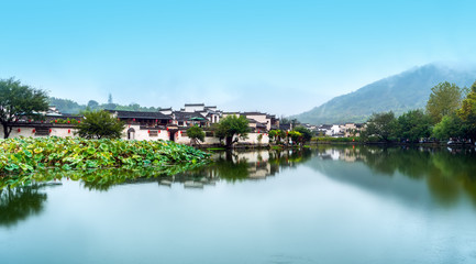 Fototapeta premium Hongcun, an ancient village in Anhui