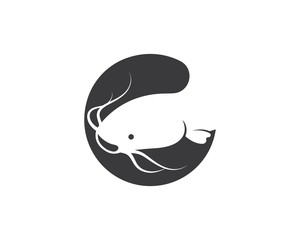 catfish vector icon illustration design