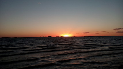 The sun is over in my city