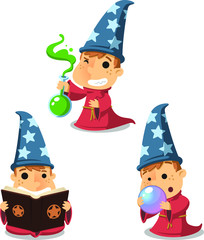 Little Wizard cartoon set 1