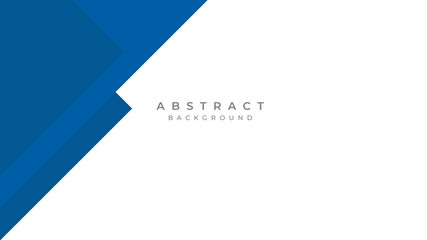 Modern Blue Abstract Background Presentation Design