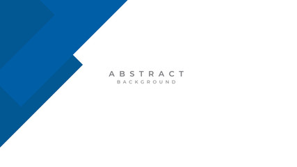 Modern Blue Abstract Background Presentation Design