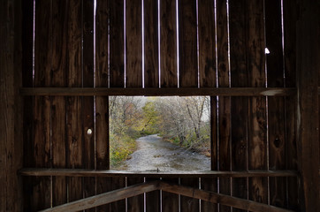 Naklejka premium Covered Bridge