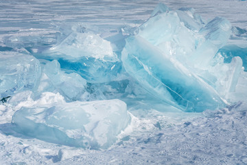 Baikal ice