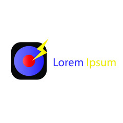 Sound speaker. Woofer vector design. Subwoofer illustration