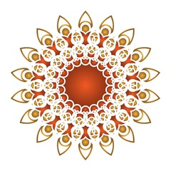 symbol or logo Ornament object for abstract Design