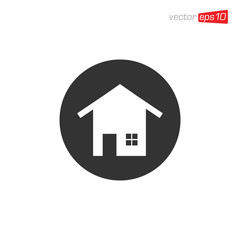 Home or House Icon Design Vector