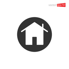 Home or House Icon Design Vector