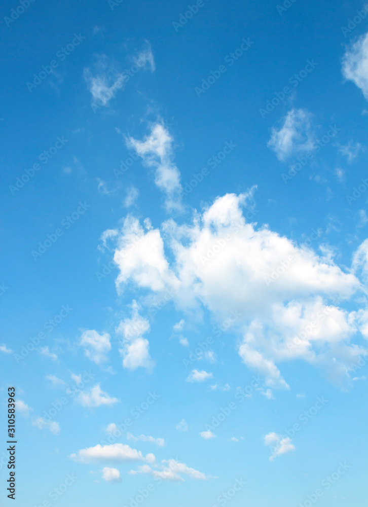 Wall mural sky clouds