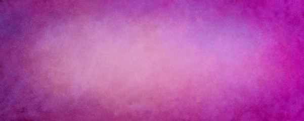 Pink background with vintage texture in purple pink and blue abstract paint design with grunge and color splash border