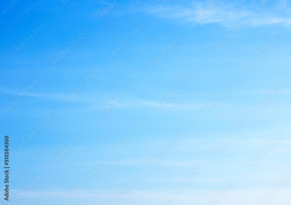 Wall mural sky
