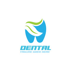 Obraz premium Dental care logo Template vector illustration icon design