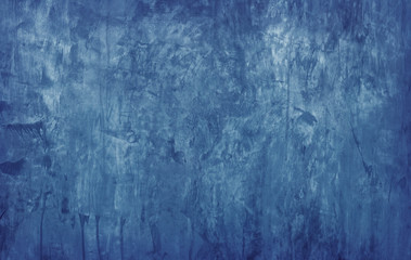 Obraz na płótnie Canvas Beautiful Abstract Grunge Decorative Navy Blue Dark Stucco Wall Background