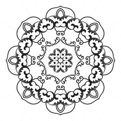 Elegant premium ornament vector logotype symbol