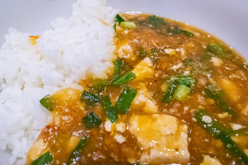 マーボー丼 麻婆飯