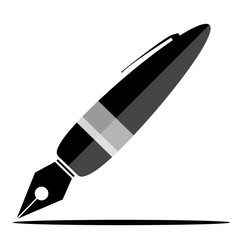 black pen vector