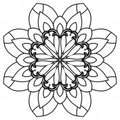 Gold Element Premium Mandala Design