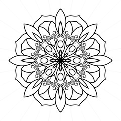 Gold Element Premium Mandala Design