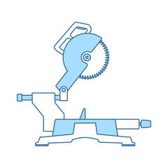 Circular End Saw Icon