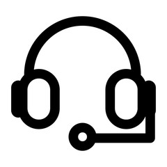 Game icon design line style part 4 earphone