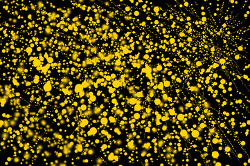 gold bokeh background