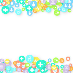 Pharmacy Background. Clinic Backdrop.