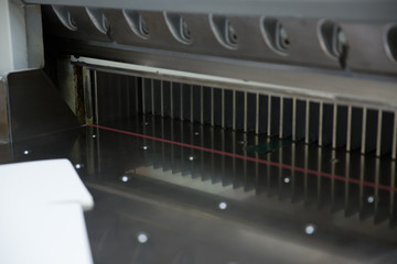 Offset printing machine and cutting machione for typography