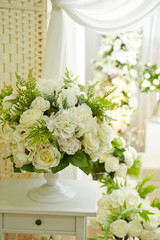 Flower decoration for wedding party 