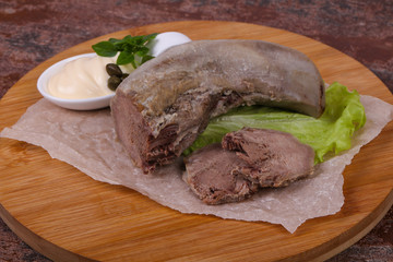 Gurmet pork tongue snack