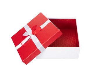 Gift box isolated on white background