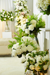 Flower decoration for wedding party 