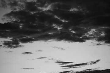 The sky before the rain, the cloudy dramatic sky, dark clouds texture background