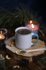 Obraz na płótnie Canvas hot chocolate