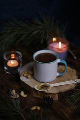 Obraz na płótnie Canvas hot chocolate