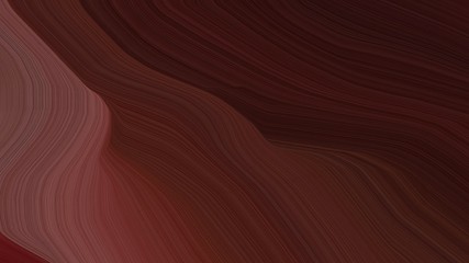simple colorful abstract waves design with very dark pink, old mauve and very dark red color
