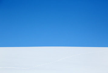 北海道の雪景色