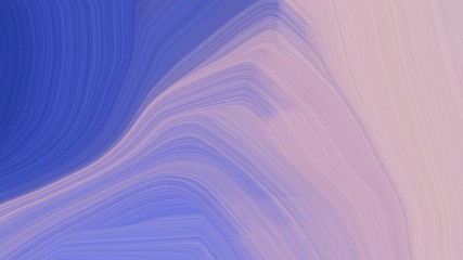 simple colorful smooth swirl waves background illustration with pastel purple, pastel violet and dark slate blue color