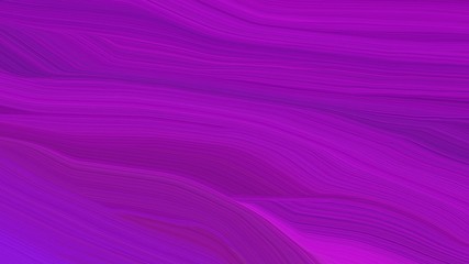 simple colorful modern soft swirl waves background illustration with dark magenta, dark violet and dark orchid color