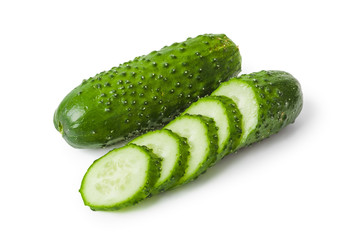 Fresh cucumbers