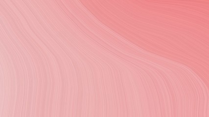 simple colorful abstract waves design with pastel magenta, baby pink and light coral color