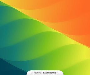 Abstract background with dynamic effect. Creative design poster with vibrant gradients. Vector Illustration for advertising, marketing, presentation. Mobile screen.
