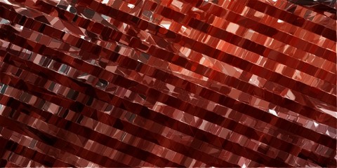 abstract technology stripes background with dark red, indian red and sienna colors