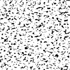 Background of black and white texture. Abstract monochrome pattern of spots, cracks, dots, chips
