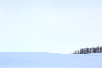 北海道の冬景色