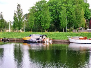 boats on river
