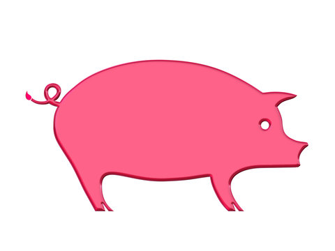 Schweine Icon.