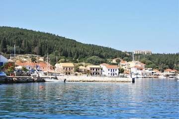 Fiscardo Village Kefalonia island Greece