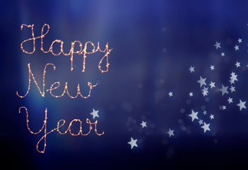 Sparkling Happy New Year