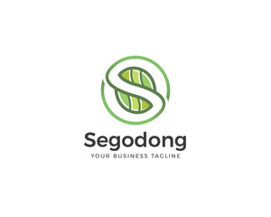 Abstract nature logo design