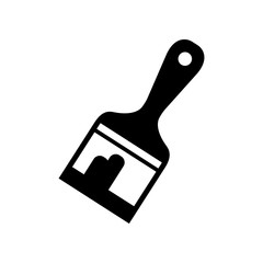 paint brush icon vector design template
